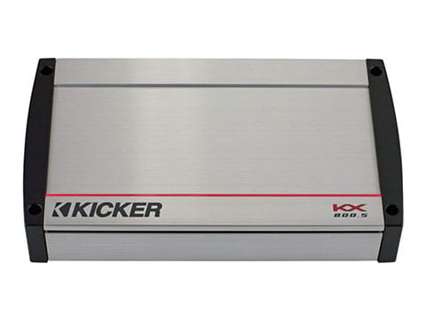 Kicker KX car stereo amplifier available at Mother's Window Tint San Antonio and Austin